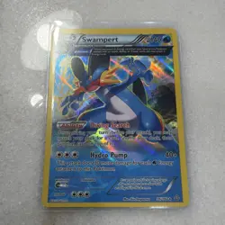 Pokemon TCG Swampert Holo Ability Stage 2 Card 36/160 English 2015 Pokemon - Image 2