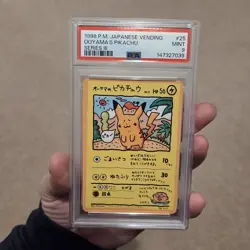 Pokemon Card - Ooyama's Pikachu #25 Series III Promo Japanese Vending 1998 PSA 9 - Image 1