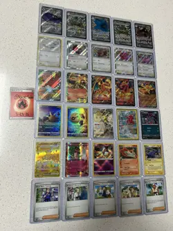 Pokemon Collection Lot 30 Cards - Charizards, Shinys, Delta Species + toploaders - Image 4
