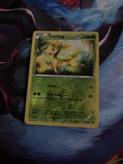 Pokemon Card - Deerling Emerging Powers 15/98 Common Reverse Holo NM/LP - Image 1