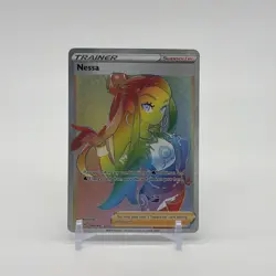 Nessa 196/185 Secret Rare Vivid Voltage Pokemon Card NM - Image 1