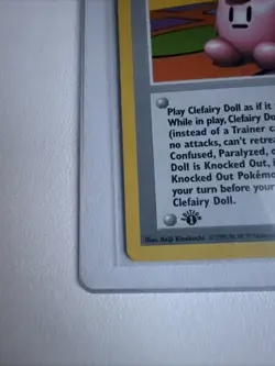 Pokemon Cards: Base Set 1st Edition Rare: Clefairy Doll 70/102 WOTC - Image 2