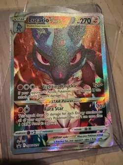 Pokemon Card - Lucario VSTAR - Crown Zenith - Fresh Pull NM/M - SWSH291 - Image 2
