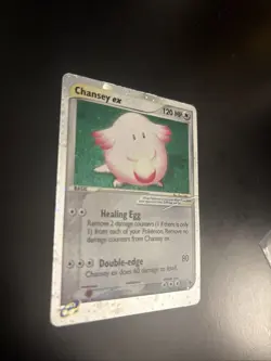 Pokemon Chansey EX TCG Holo Ultra Rare Card Ruby and Sapphire 96/109 - Image 4