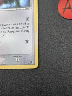 Pokemon TCG 2006 Rayquaza 003/017 POP Series 1 Holo Card -A - Image 5