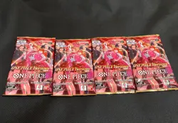 Lot of 4 - One Piece Card Game EB-03 Heroines Booster Pack Sealed Eng - Image 1
