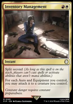 Inventory Management - Non-Foil - Fallout - 105 | MTG Card - Image 3