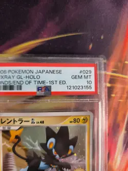 Pokemon Card Luxray GL Lv. 48 Holo Rising Rivals 1. Edition Japanese PSA 10 - Image 4