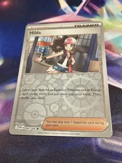 Pokemon TCG Hilda Trainer 084/086 Uncommon Reverse Holo White Flare NM/M - Image 2