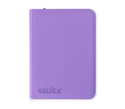 Vault X Just Purple 9-Pocket Exo-Tec Zip Binder - 360 Cards - New - Image 2