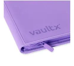 Vault X Just Purple 9-Pocket Exo-Tec Zip Binder - 360 Cards - New - Image 4
