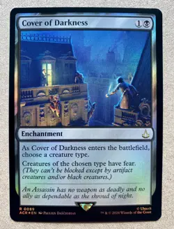 Cover of Darkness (0089) Foil - Assassins Creed (ACR) - NM/M - Image 1