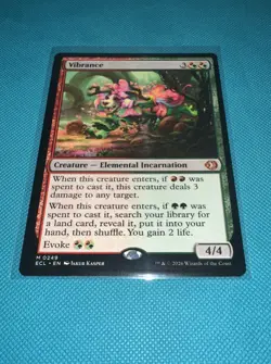 MTG Lorwyn Eclipsed Vibrance Mythic # 249 Regular - Image 1