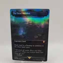 MTG FOIL Urborg, Tomb of Yawgmoth (The Dead Marshes) - The Lord of the Rings - Image 1