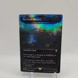 MTG FOIL Urborg, Tomb of Yawgmoth (The Dead Marshes) - The Lord of the Rings - Image 2