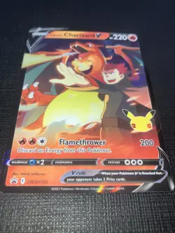 2021 Nintendo Pokemon Lances Charizard SWSH 133 Promo Card - Image 3