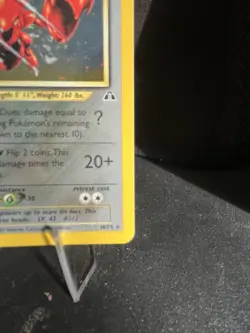 Pokemon Scizor Neo Discovery Holo Rare Unlimited 10/75 2001 80 HP English - Image 4
