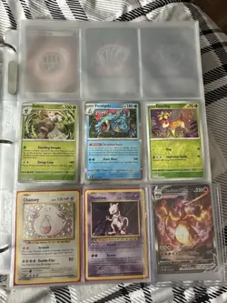 Pokemon Card Binder Lot Charizard VMAX + Holos + Ultra Pro Binder + 80 Pages - Image 2