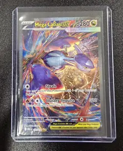 Mega Evolution Mega Latias EX SIR 181/132 Pokemon TCG Secret Rare - Image 3