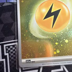 Pokemon TCG Basic Lightning Energy - (Cosmos Holo) Common Prize Pack Series 012 - Image 5