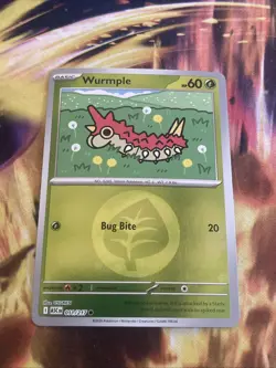 Wurmple 011/217 Reverse Holo Energy Symbol Ascended Heroes Pokemon Near Mint NM - Image 1