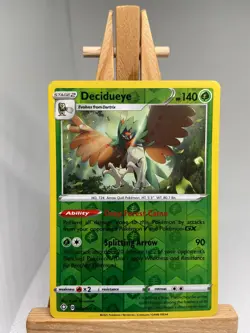 Decidueye - Reverse Holo Rare - Shining Fates 008/072 - NM - Pokemon - Image 1