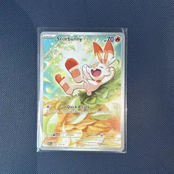 Scorbunny 225/217 Ascended Heroes Pokemon TCG Illustration Rare Holo - Image 1