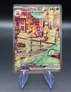 Skeledirge Ex 258/193 Special Illustration Rare | Pokemon Paldea Evolved | NM - Image 1