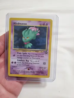 Misdreavus #39 WOTC Black Star Promo Pokemon TCG 1999 LP - Image 1
