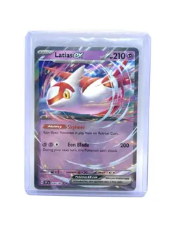 Pokemon Latias ex Double Rare Holo SV08 Surging Sparks 210 HP 076/191 LP - Image 1