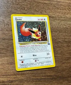 Pokemon TCG Evee #11 Black Star Promo-Ultra Rare Holo-WOTC 2000 - Image 2