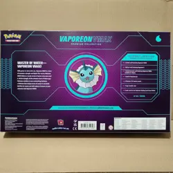 Pokemon Vaporeon Vmax Premium Collection Box Sealed Official TCG Product - Image 2