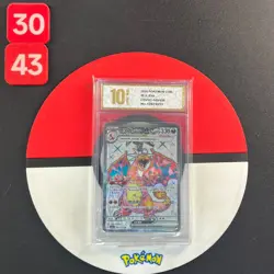 Pokemon TCG S-Chinese Charizard ex CSV5C 145/129 SR Grade10 - Image 1
