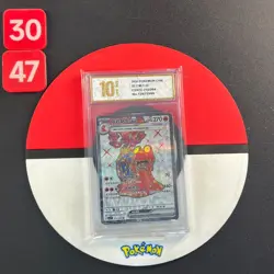 Pokemon S-Chinese Sharp Awakening Magcargo ex CSV7C 213/204 SR Grade10 - Image 1