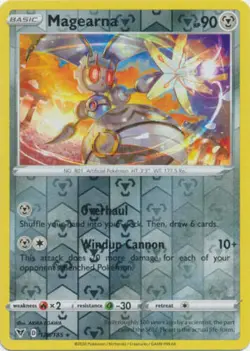 Pokemon - Magearna - 128/185 - Reverse Holo Rare - Vivid Voltage - NM/M - New - Image 1