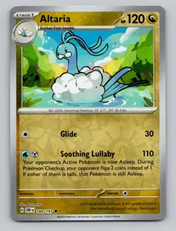 Reverse Holo Altaria 160/197 Uncommon Obsidian Flames Pokemon - Image 1