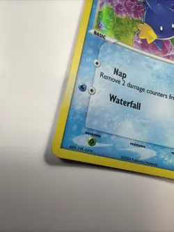 Mudkip 58/100 Reverse Holo Pokemon EX Crystal Guardians Stamped HP - Image 2