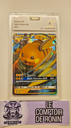 Carte Pokemon : Raichu GX SM213 Promo Soleil et Lune FR PCA 8 - Image 1