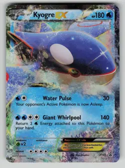 Kyogre EX XY41 Holo Promo XY Promo Pokemon HP nice front! - Image 1