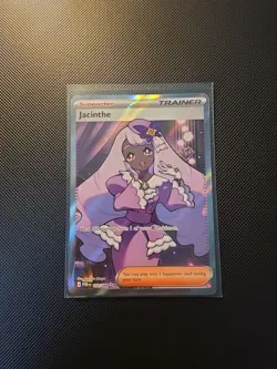 Pokemon TCG Jacinthe Trainer 110/088 Ultra Rare Perfect Order - Image 1