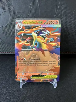 Pokemon TCG Mega Charizard ex X MEP 029 and Y MEP 030 Black Star Promo Bundle NM - Image 2