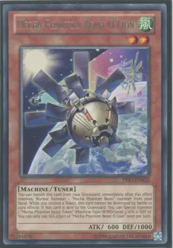 Yugioh Mecha Phantom Beast 0-Lion PRIO-EN026 Rare NM - Image 1