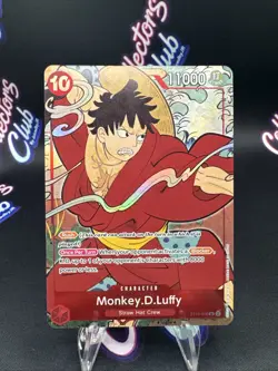 Monkey D Luffy ST10-006 English Version 1st Anniversary Set Promo One Piece Card - Image 1
