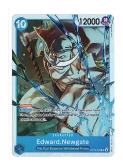 Edward.Newgate OP13-042 One Piece Carrying On His Will English Super Rare Foil - Image 1