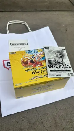 One Piece OP-15 Booster Box + Dash Pack UNSEALED By Bandai Namco In Hand - Image 2