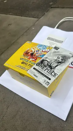 One Piece OP-15 Booster Box + Dash Pack UNSEALED By Bandai Namco In Hand - Image 3
