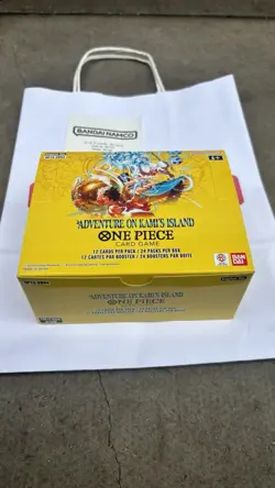 One Piece OP-15 Booster Box + Dash Pack UNSEALED By Bandai Namco In Hand - Image 4