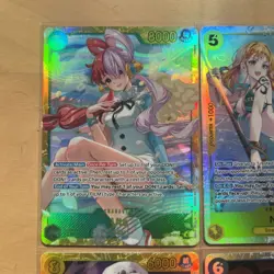 One Piece CCG EB03 Heroines Hits Lot ENGLISH NM PACK FRESH LAW SEC UTA SEC NAMI - Image 2