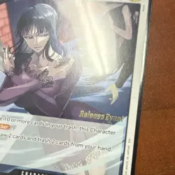 One Piece Nico Robin Release Event Blocker Foil OP15-087 EN 7000 Power Character - Image 3