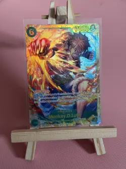 One Piece TCG Monkey.D.Luffy OP13-118 SEC Carrying On His Will ENG - Image 1